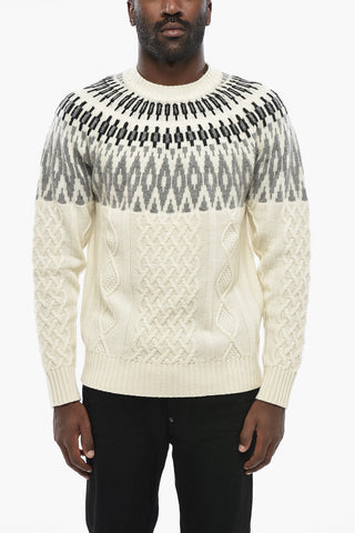 Cashmere Blend Crewneck NORVEGESE Sweater