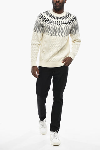Cashmere Blend Crewneck NORVEGESE Sweater