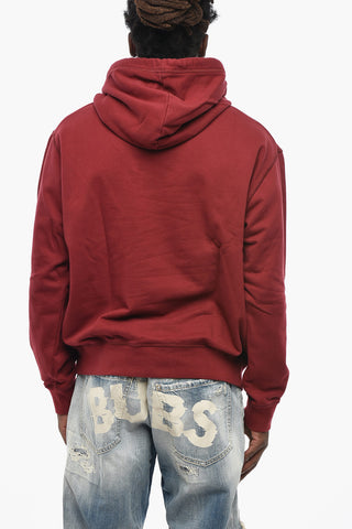 Brushed Cotton Hoodie COOL FIT with Printed Logo