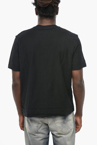 T-shirt Girocollo T-ADJUST-R11 in Cotone Stampata