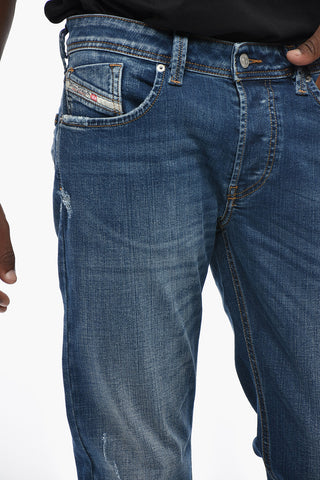 Jeans MARKEE in Denim Stretch a Gamba Dritta 22cm L.32
