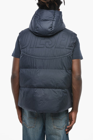 Sleeveless Padded Jacket NEW-STEP-OUT-SL With Logo Print