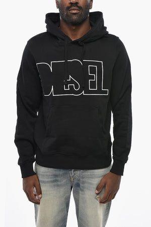 Cotton Hoodie S-GINN With Contrast Logo