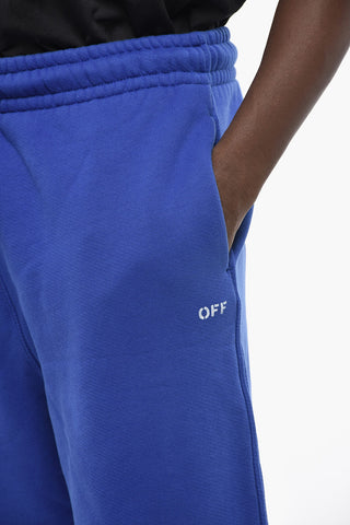 Shorts in Cotone Garzato con Monogram