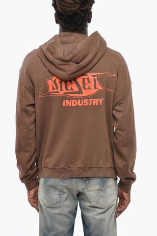 Cotton Hoodie S-BOXT With Embossed Front Logo