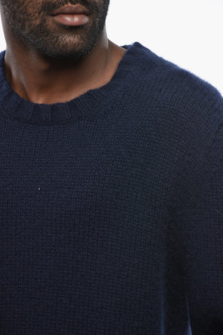 Pullover Girocollo in Puro Cashmere