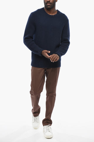Pullover Girocollo in Puro Cashmere