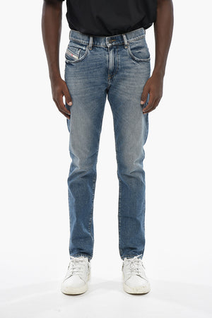 Jeans Slim Fit D-STRUKT 2019 mit Logo-Patch 16cm L.32