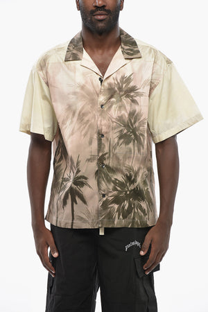 Camicia Bowling SUNSET In Cotone Effetto Sfumata