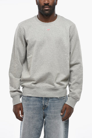 Brushed-Cotton Crewneck Sweatshirt S-GINN-D