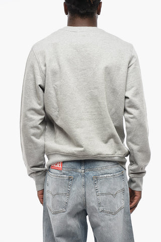 Brushed-Cotton Crewneck Sweatshirt S-GINN-D