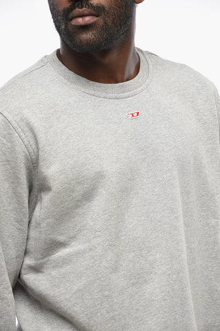 Brushed-Cotton Crewneck Sweatshirt S-GINN-D