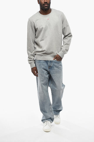 Brushed-Cotton Crewneck Sweatshirt S-GINN-D