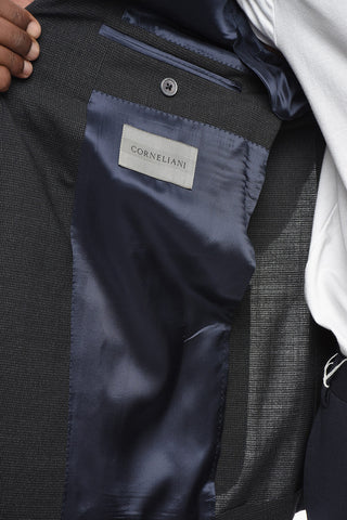 Virgin Wool Two-Button Blazer GATE A with Double Vent and Patch Pockets