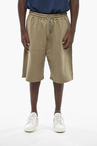 Fleece Shorts STITCH SKATE with Elastic Waist