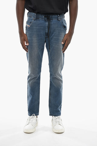 Jogg Jeans KROOLEY-NE Tapered Fit con Elastico in Vita 17cm
