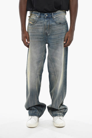 Jeans 2001 D-MACRO-U Loose Fit a Gamba Dritta 25cm L.32
