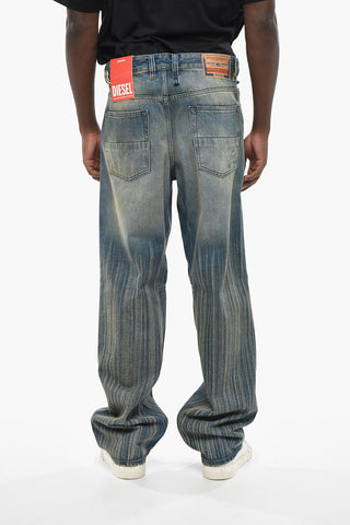Jeans 2001 D-MACRO-U Loose Fit a Gamba Dritta 25cm L.32