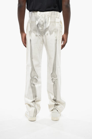 Light-Wash Jeans with Faded Effect Detail 24cm
