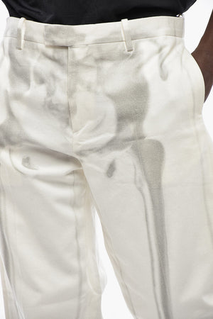 Jeans mit heller Waschung und Verlaufseffekt-Detail 24cm