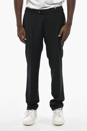 Pantaloni 4 Tasche in Lana Vergine