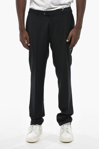 Virgin Wool 4-Pocket Pants