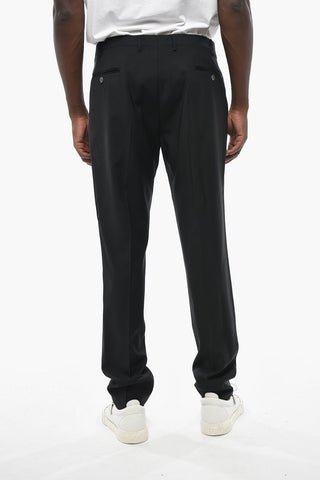 Virgin Wool 4-Pocket Pants