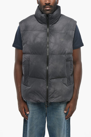 Faded-Effect Puffer W-RAVEEL-SL Sleeveless