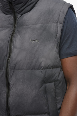 Faded-Effect Puffer W-RAVEEL-SL Sleeveless