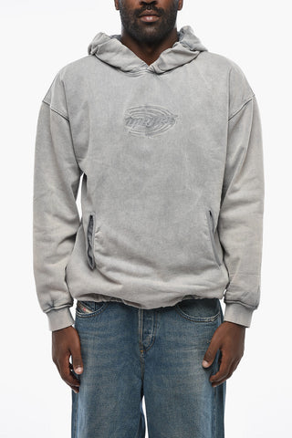 Cotton Hoodie S-BOXSTIC with Logo Embroidery
