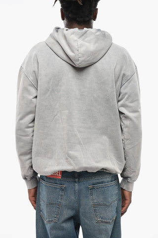 Cotton Hoodie S-BOXSTIC with Logo Embroidery