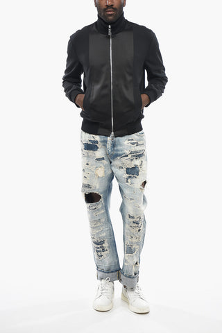 Plain Virgin Wool Sweatshirt