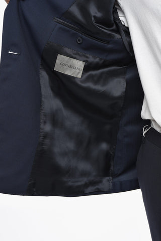 Double-Breasted Blazer GATE with Patch Pockets