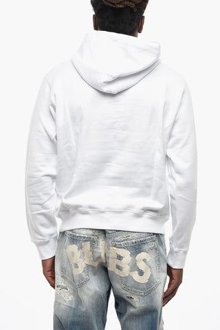 ICON Cotton Fleece Hoodie With Patch Pocket