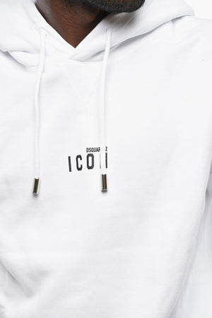 ICON Hoodie Aus Baumwollfrottee Mit Aufgesetzter Tasche