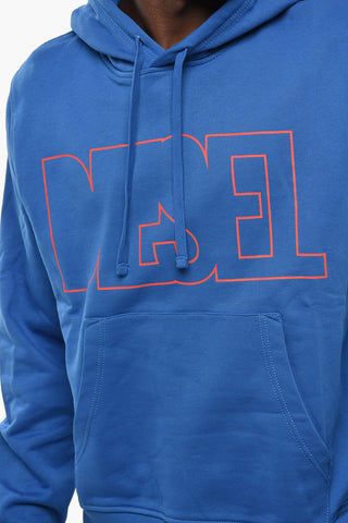 Cotton Hoodie S-GINN With Contrast Logo