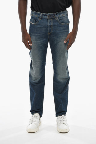 Jeans BUSTER-X Tapered Fit con Cuciture a Vista 19cm L.32