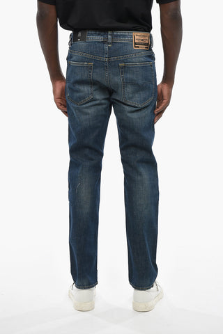 Jeans BUSTER-X Tapered Fit con Cuciture a Vista 19cm L.32