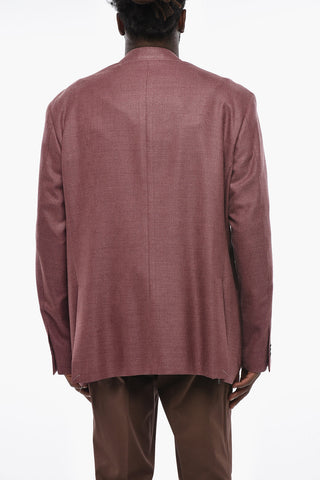 Silk-Blend Blazer LEADER SOFT with Patch Pockets