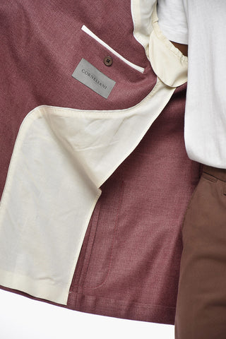 Silk-Blend Blazer LEADER SOFT with Patch Pockets