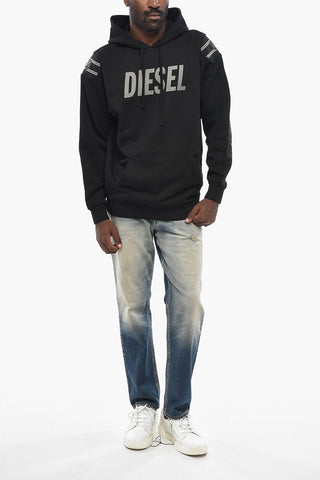 Cotton Hoodie S-NEW-GINN with Patch Pocket