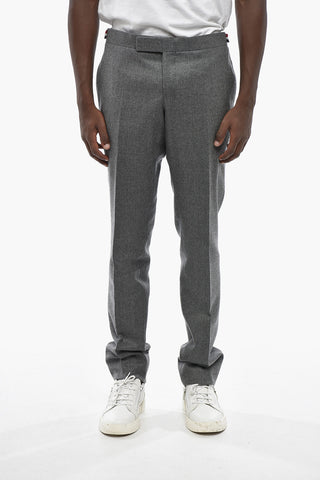 Pantaloni in Lana con Dettaglio Iconico