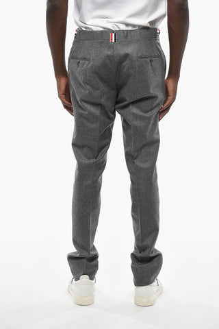 Pantaloni in Lana con Dettaglio Iconico