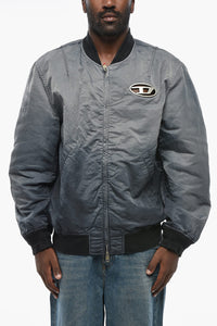 Bomber J-KEPES aus Nylon mit Verlaufseffekt und Monogramm aus Metall