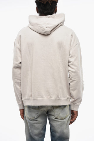 Cotton Hoodie S-BOXT with Maxi Front Monogram