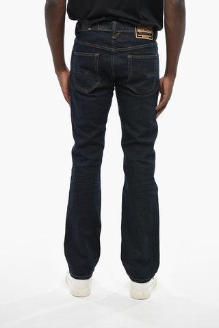 Jeans LARKEE-X a Gamba Dritta con Cuciture a Vista 21cm L.32