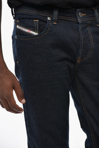 Jeans LARKEE-X a Gamba Dritta con Cuciture a Vista 21cm L.32