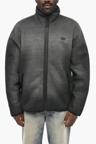 Felpa S-BATY in Misto Cotone con Chiusura Zip