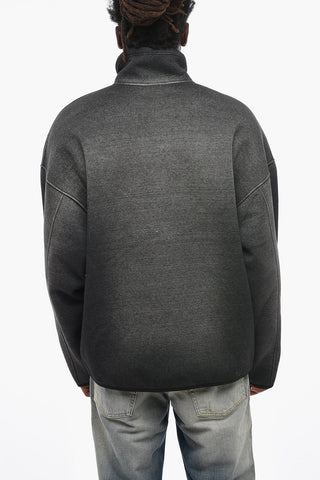 Felpa S-BATY in Misto Cotone con Chiusura Zip