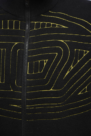 Wool-Blend Knit K-RALUS With Zip Closure